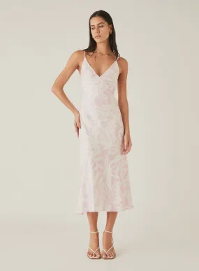 Esmaee Sumerset Dress - Pink/White