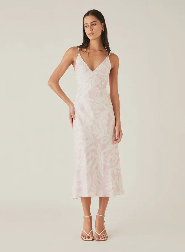 Esmaee Sumerset Dress - Pink/White