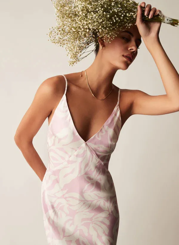 Esmaee Sumerset Dress - Pink/White