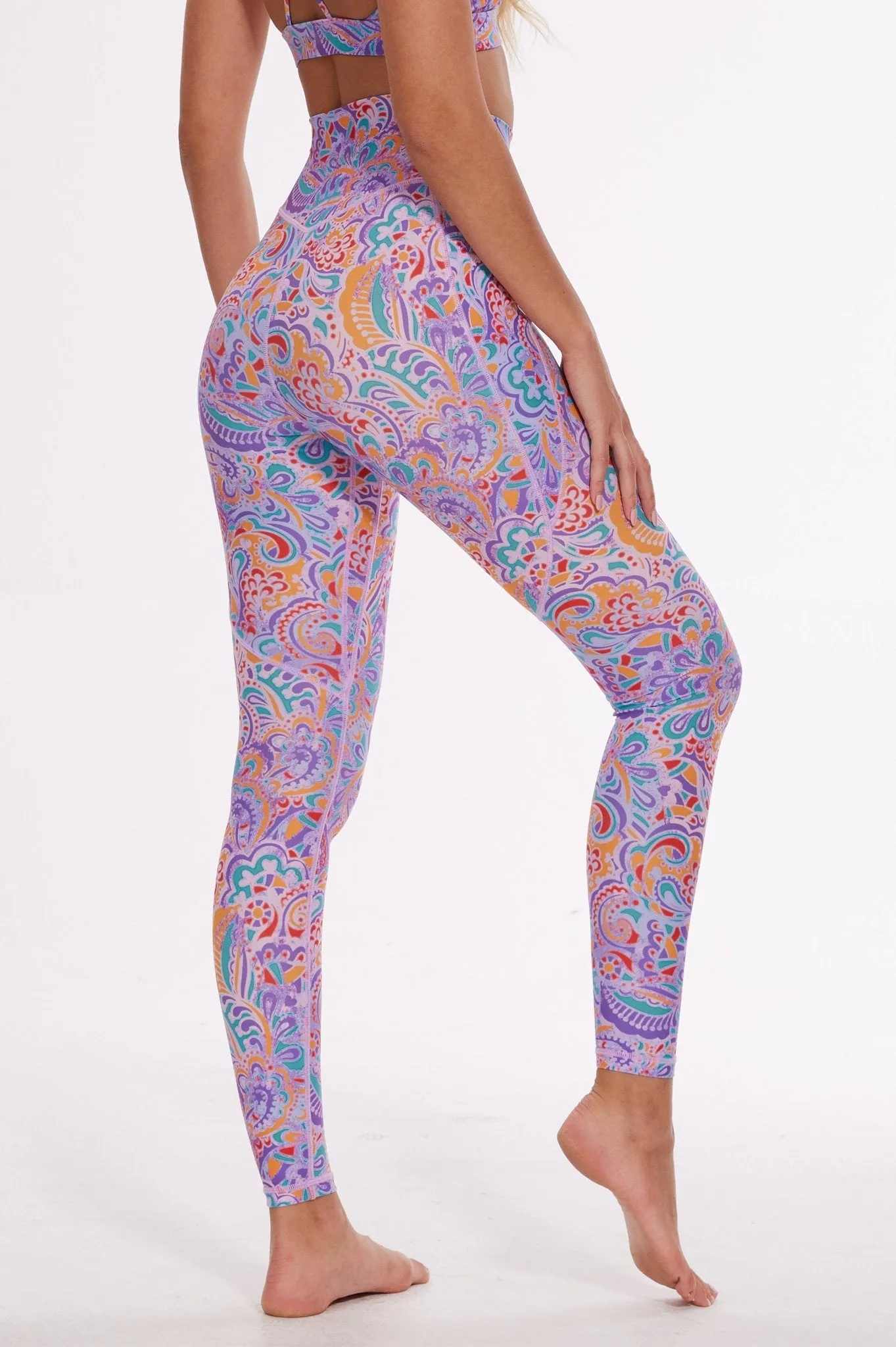 Eternal Paisley High-waisted Leggings