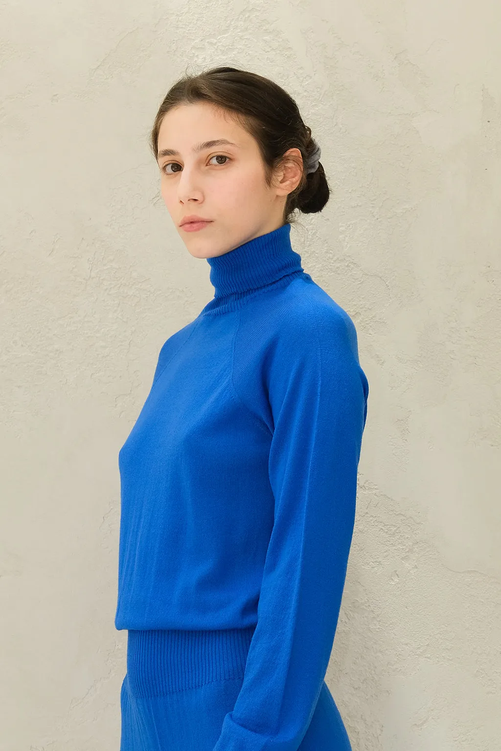 EXTRA FINE MERINO WOOL DRESS