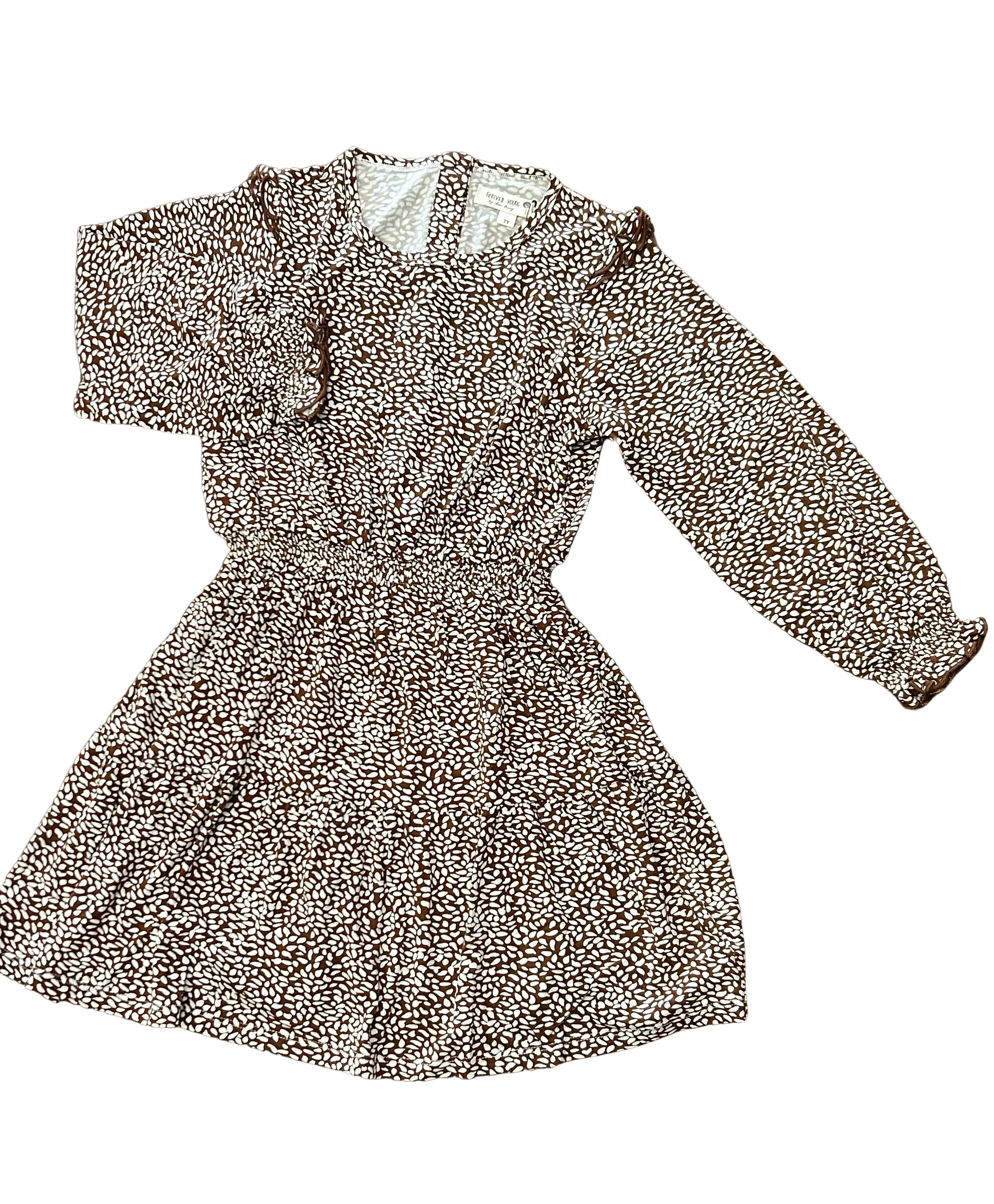 Fall Print Knit Dress