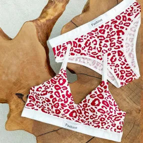 Fashion leopard print for women, sexy underwear  bralette, strapless daily bra 8116