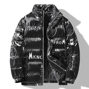 Fashion Printed Winter Coat