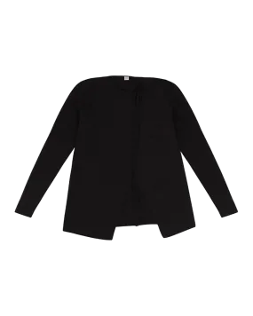 Felted Wool Wrap Knit Top