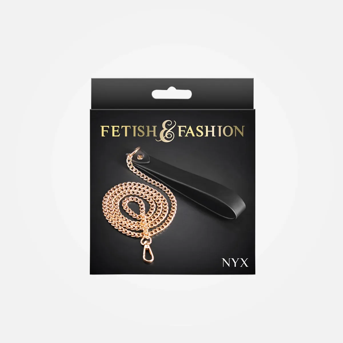 Fetish & Fashion - Black and GoldNyx Leash