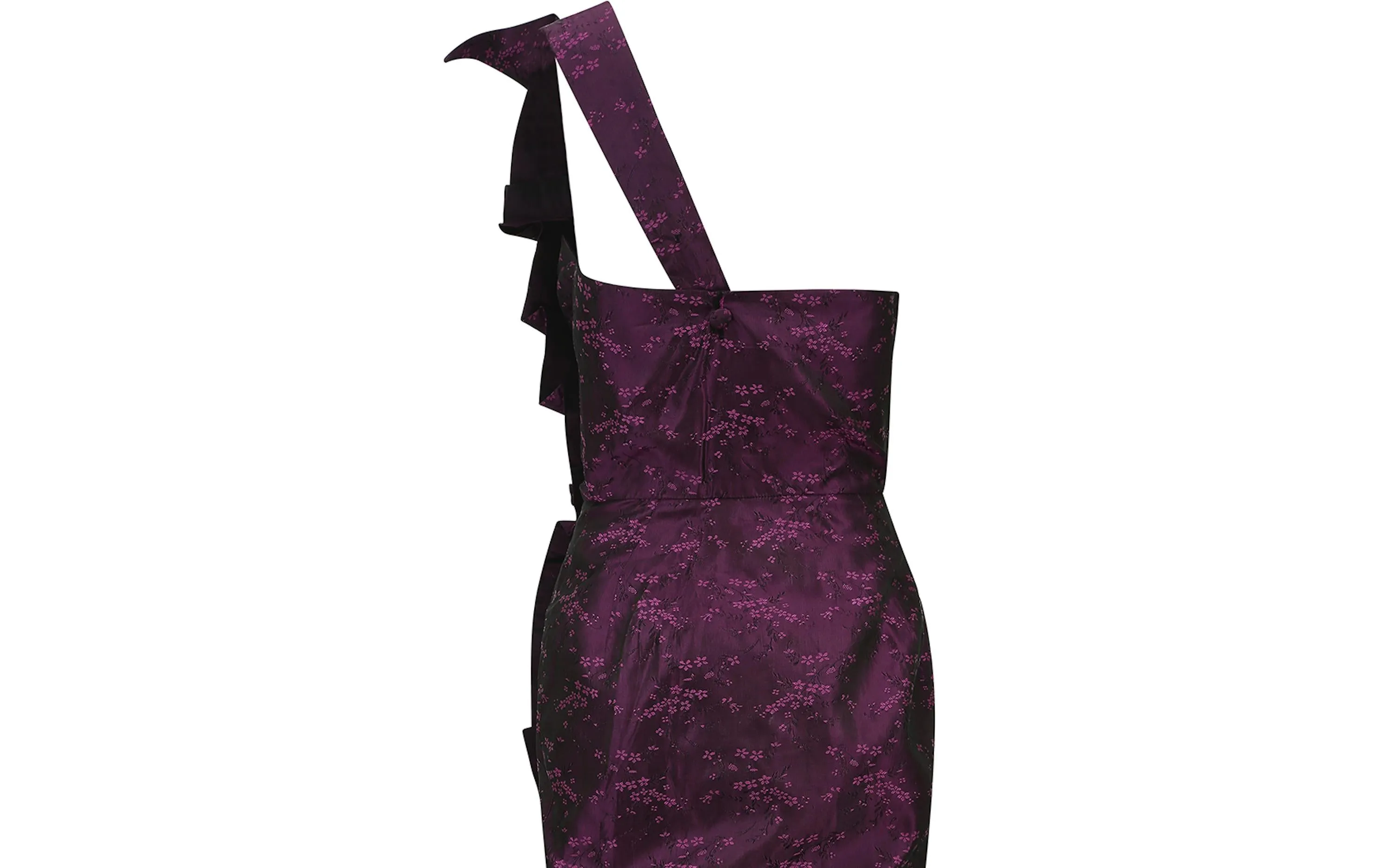 Fine and Rare 1986 Antony Price Purple Bird Dress