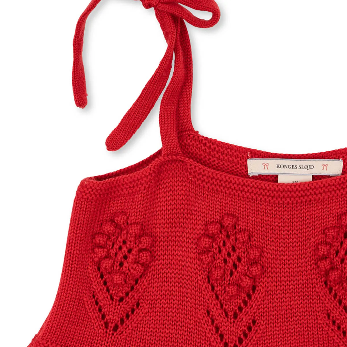 Fiol Knit Dress in Barbados Cherry by Konges Slojd