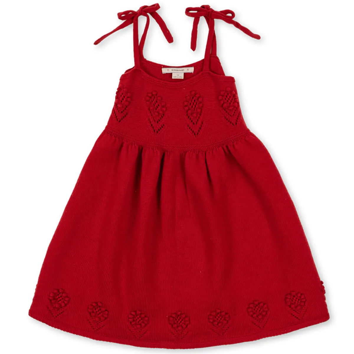 Fiol Knit Dress in Barbados Cherry by Konges Slojd