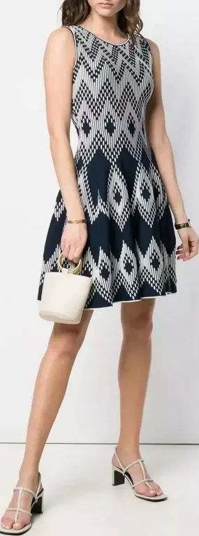 Flared Knit Dress