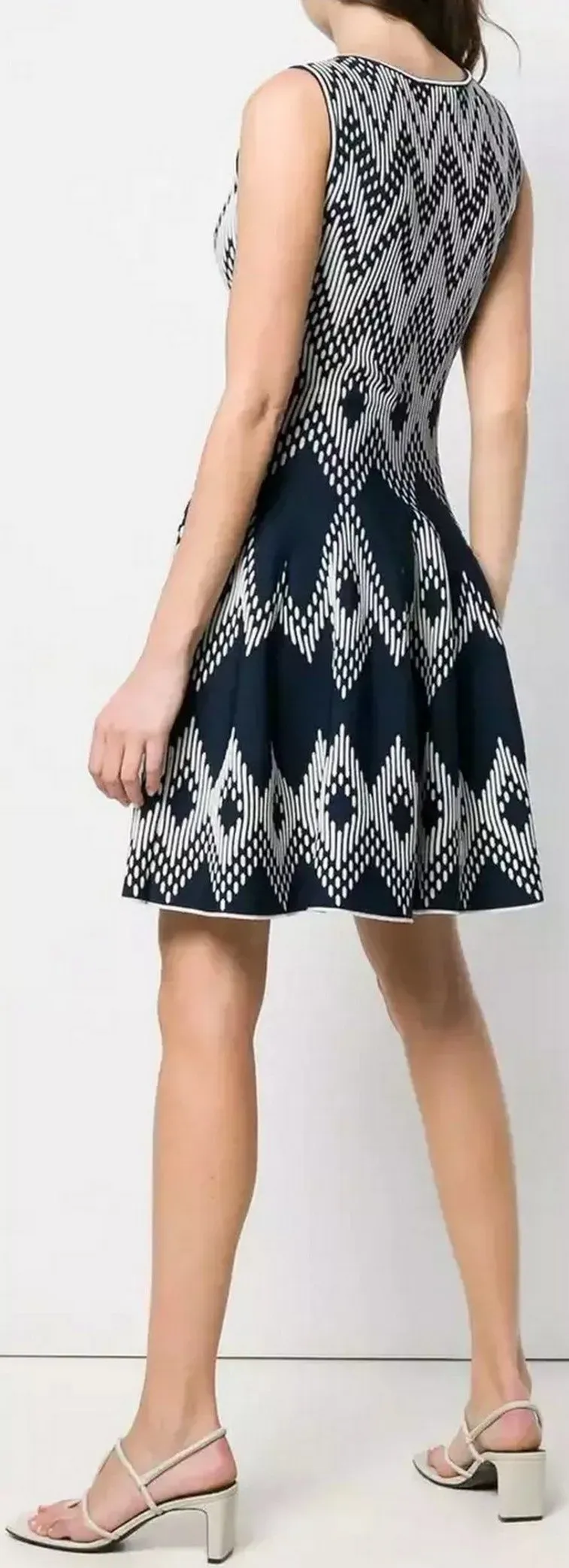 Flared Knit Dress