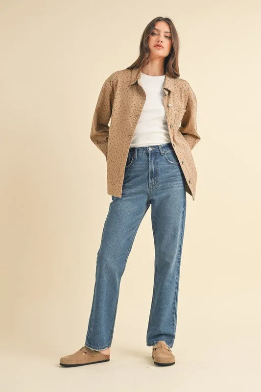 Floral Denim Jacket - FINAL SALE