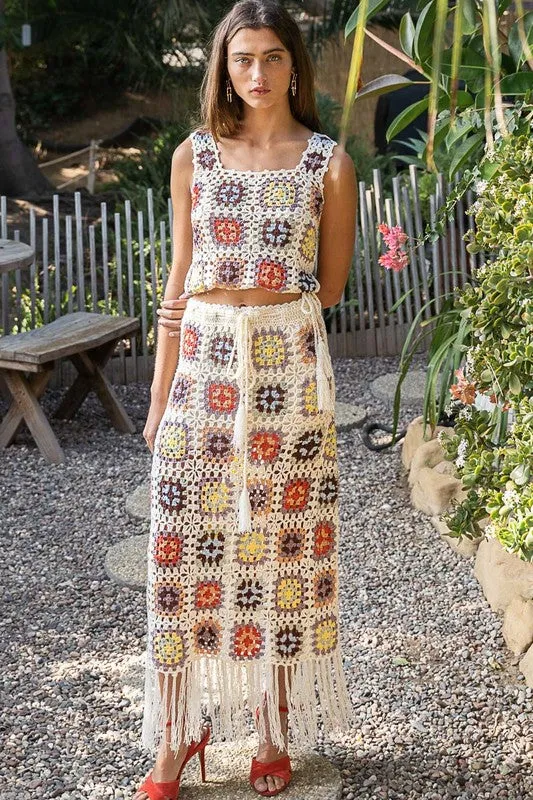 Floral Patchwork Top