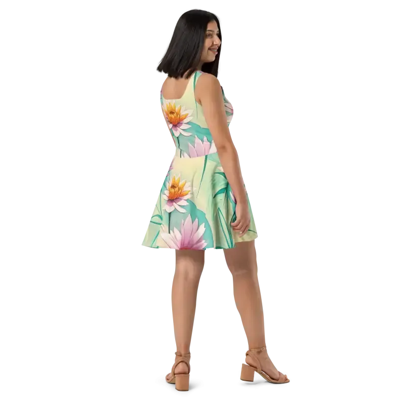 Floral Skater Dress that Steals the Spotlight