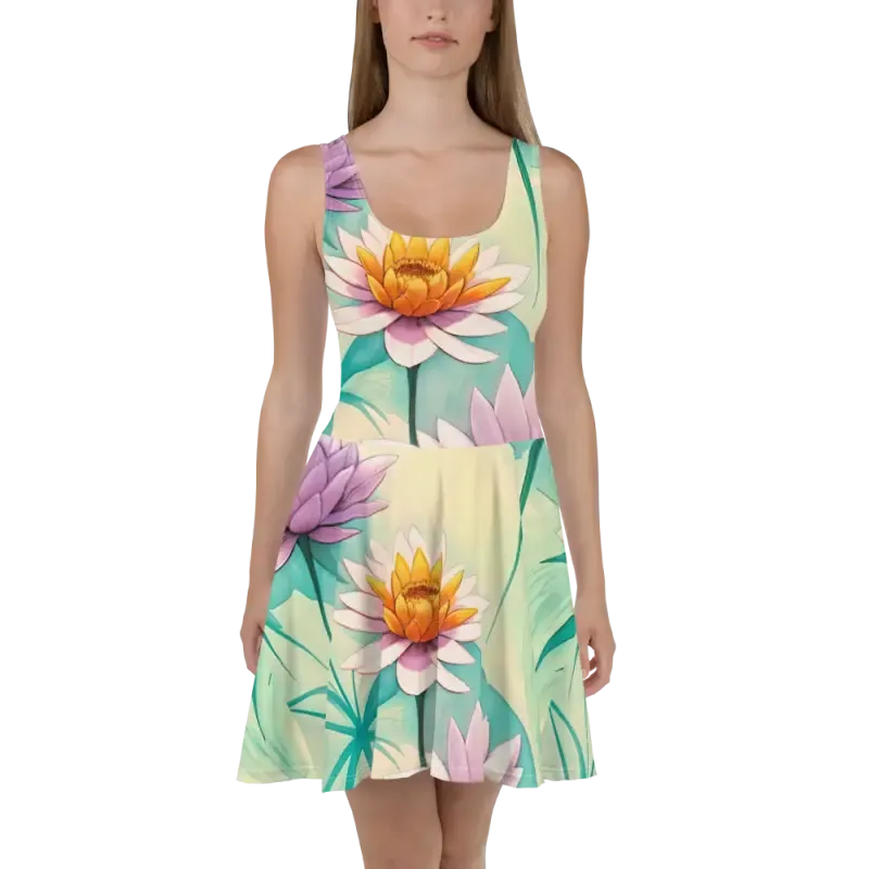 Floral Skater Dress that Steals the Spotlight