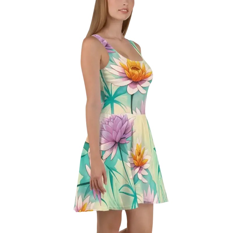 Floral Skater Dress that Steals the Spotlight
