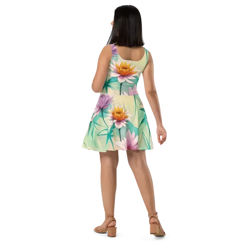 Floral Skater Dress that Steals the Spotlight