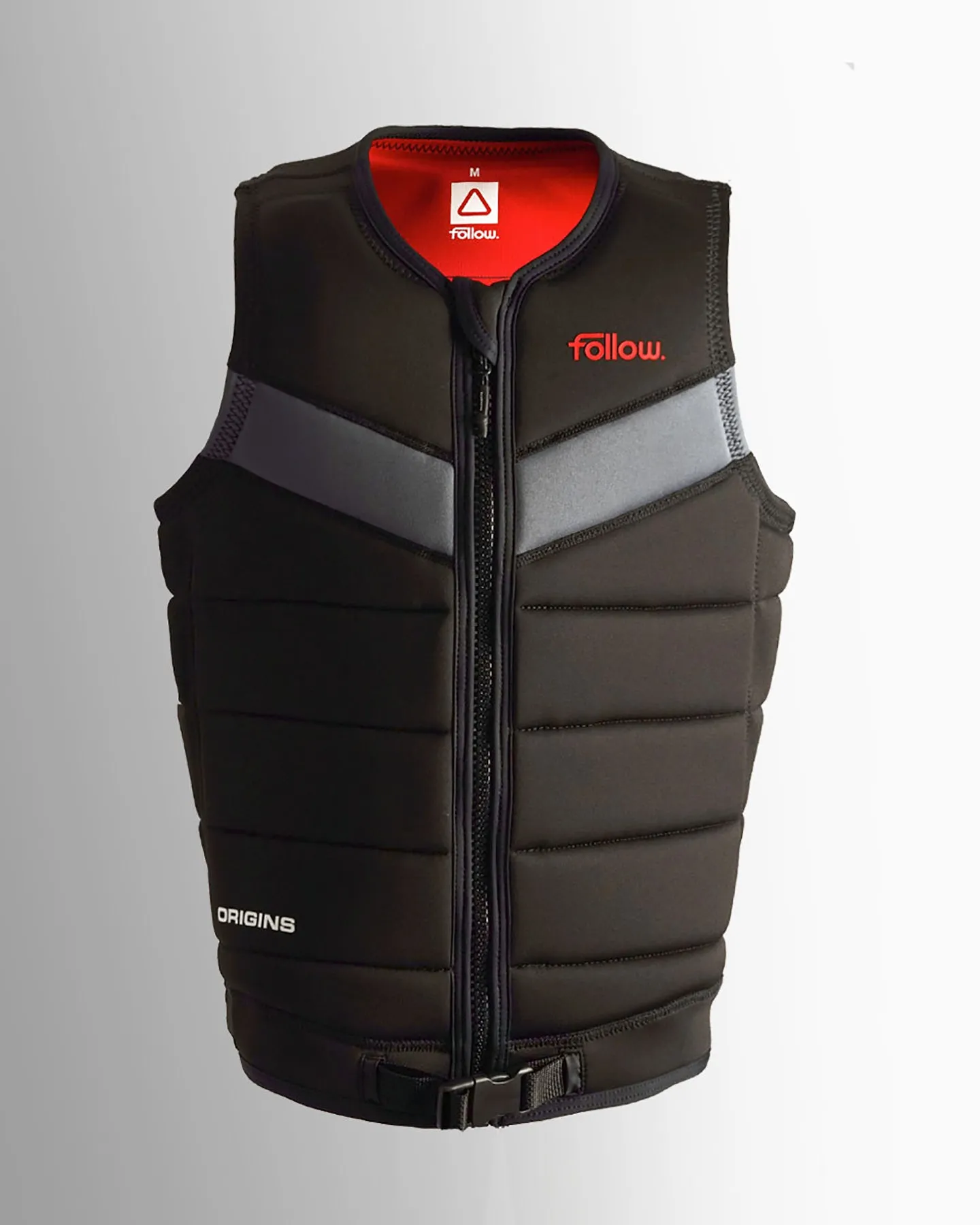 Follow Origins Impact Vest - Black