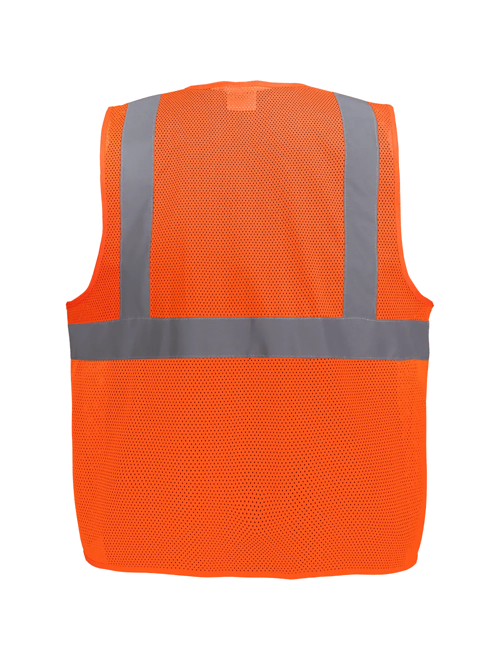FrogWear® HV High-Visibility Orange Lightweight Mesh Safety Vest, ANSI Class 2 - GLO-270