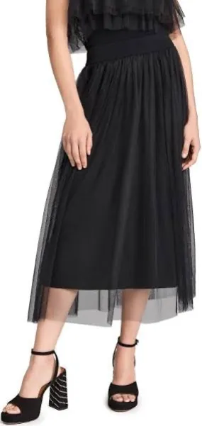 Gathered Tulle Skirt
