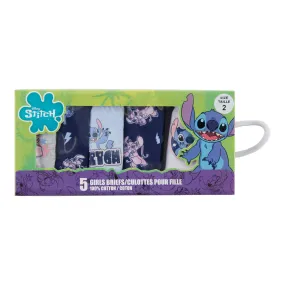 Girl's Licensed Boxed Stitch Underwear, 5-Pack