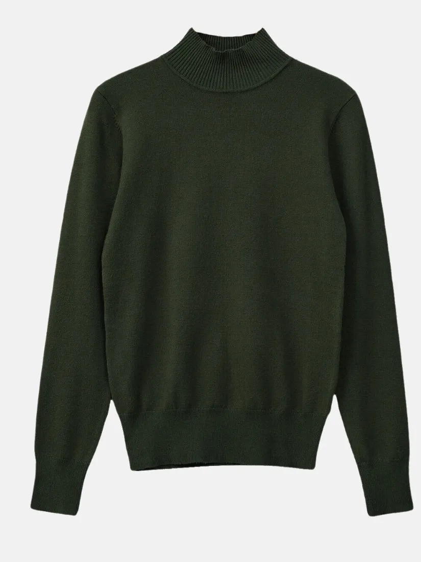 Green Knit Top