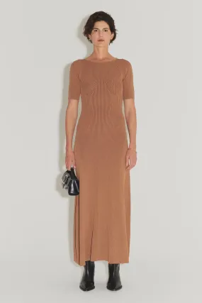 Hansen & Gretel | Zaina Knit Dress - Cocoa Butter