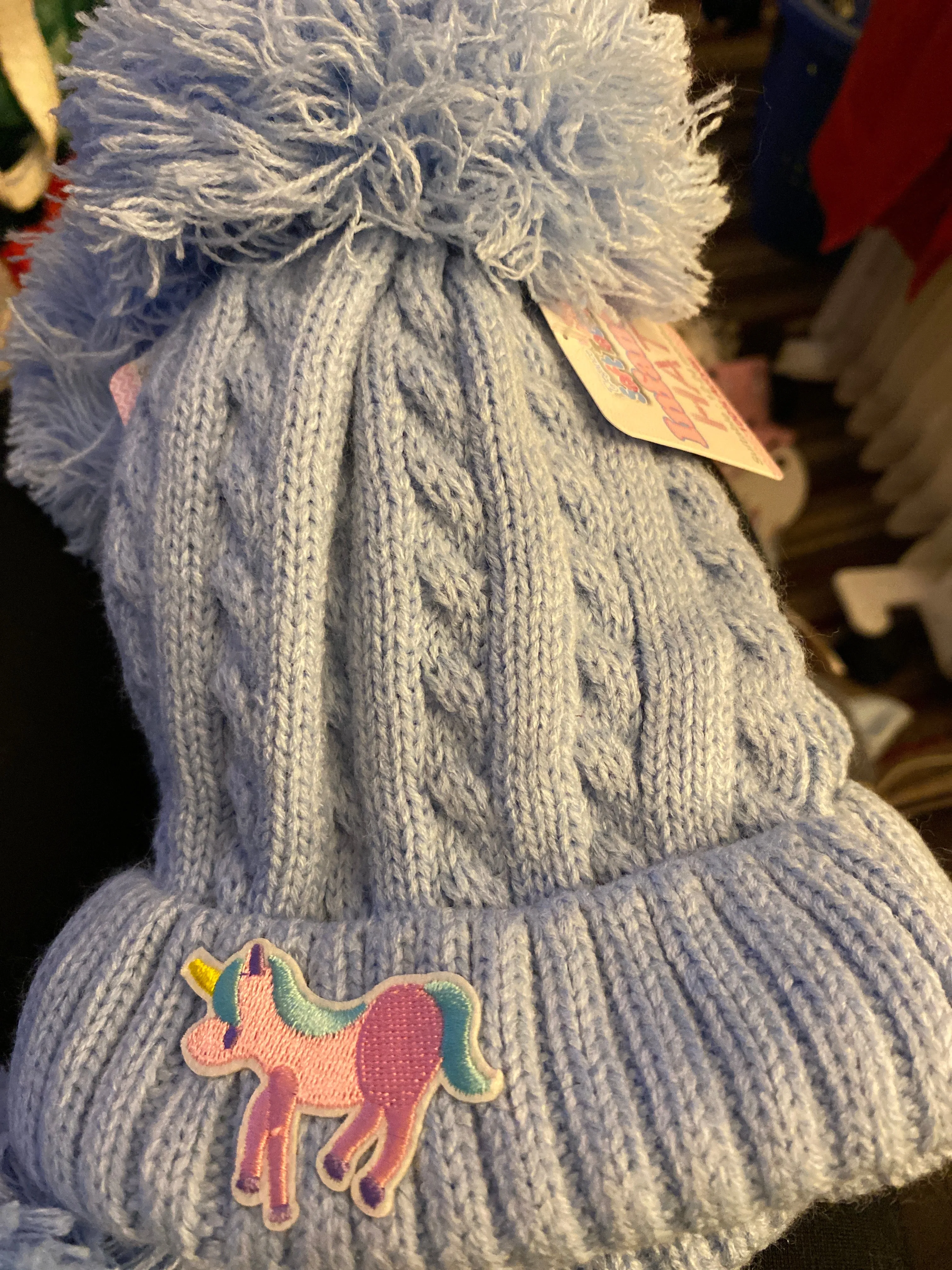Infant unicorn Bobble Hat
