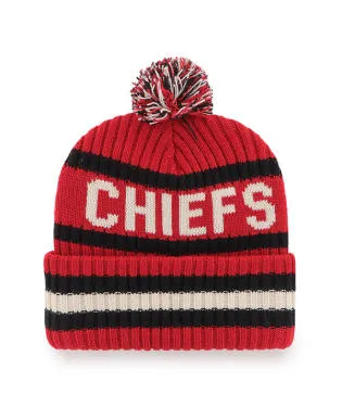 Kansas City Chiefs - Red Bering Cuff Knit, 47 Brand
