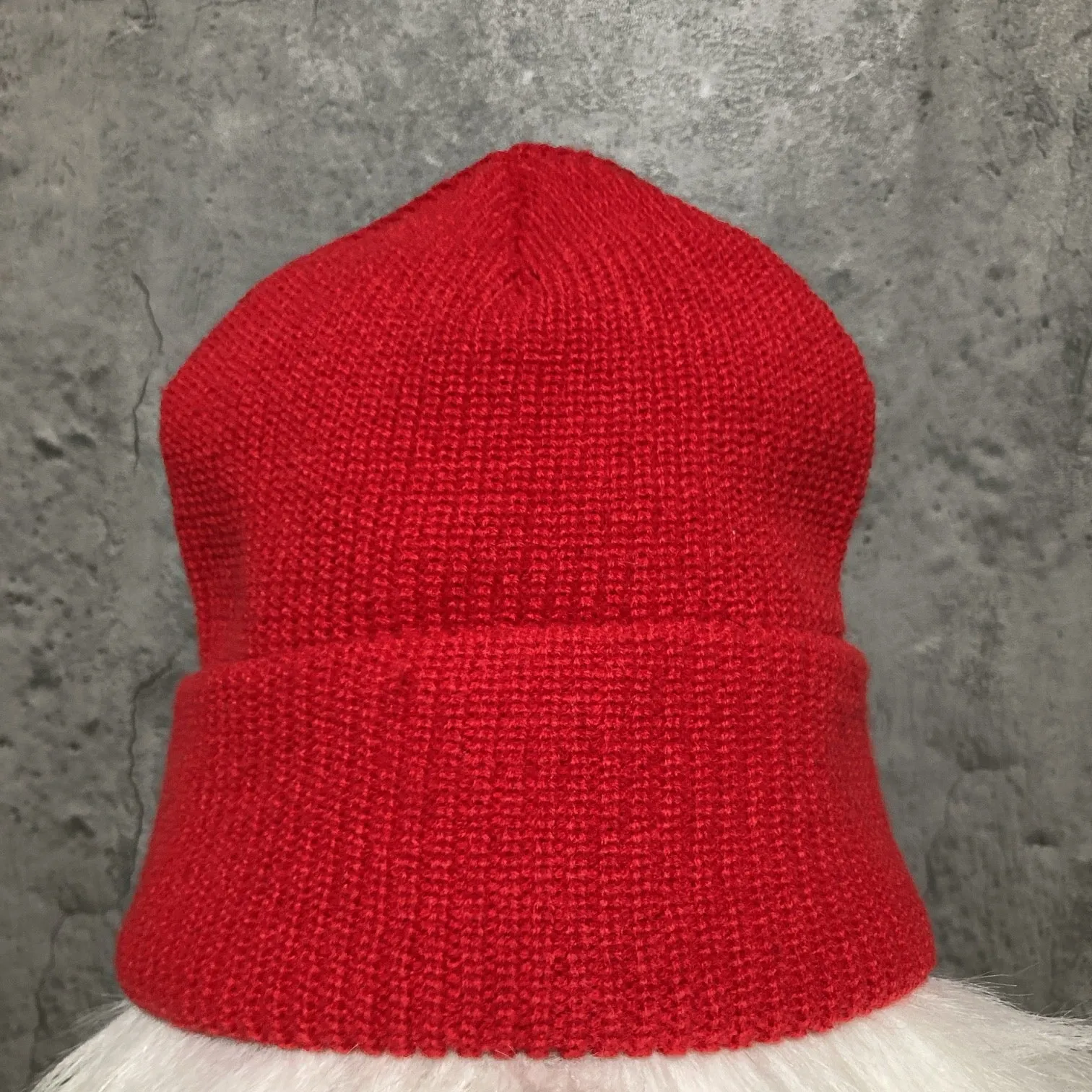 KitKat knit hat watch cap beanie red