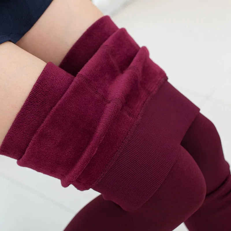 Legging velvet winter Casual Legging New High Elastic Thicken Women Leggings