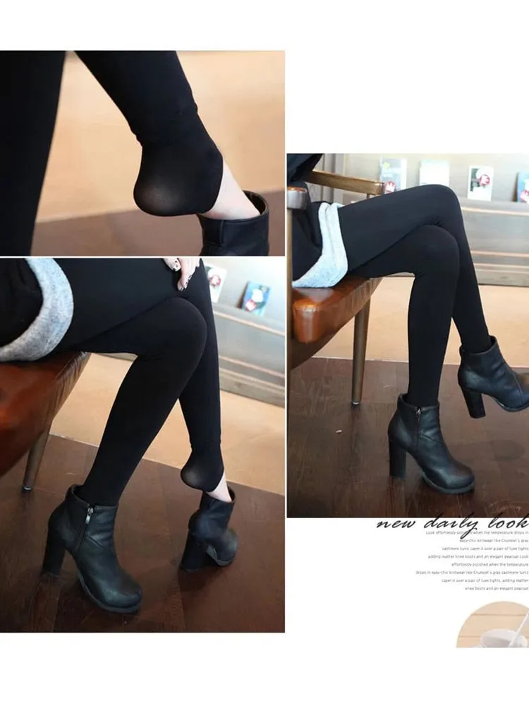 Legging velvet winter Casual Legging New High Elastic Thicken Women Leggings