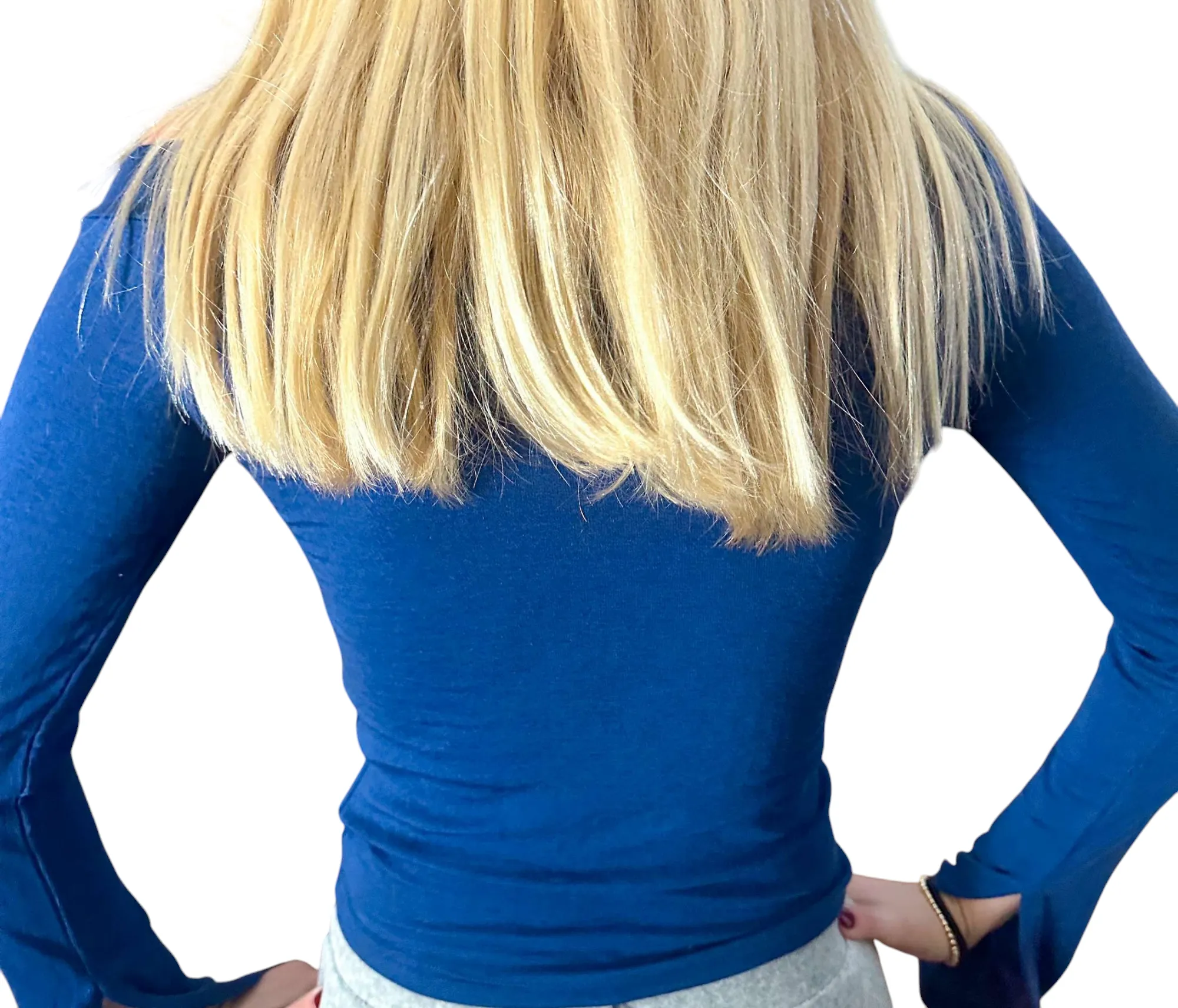 Libby top blue