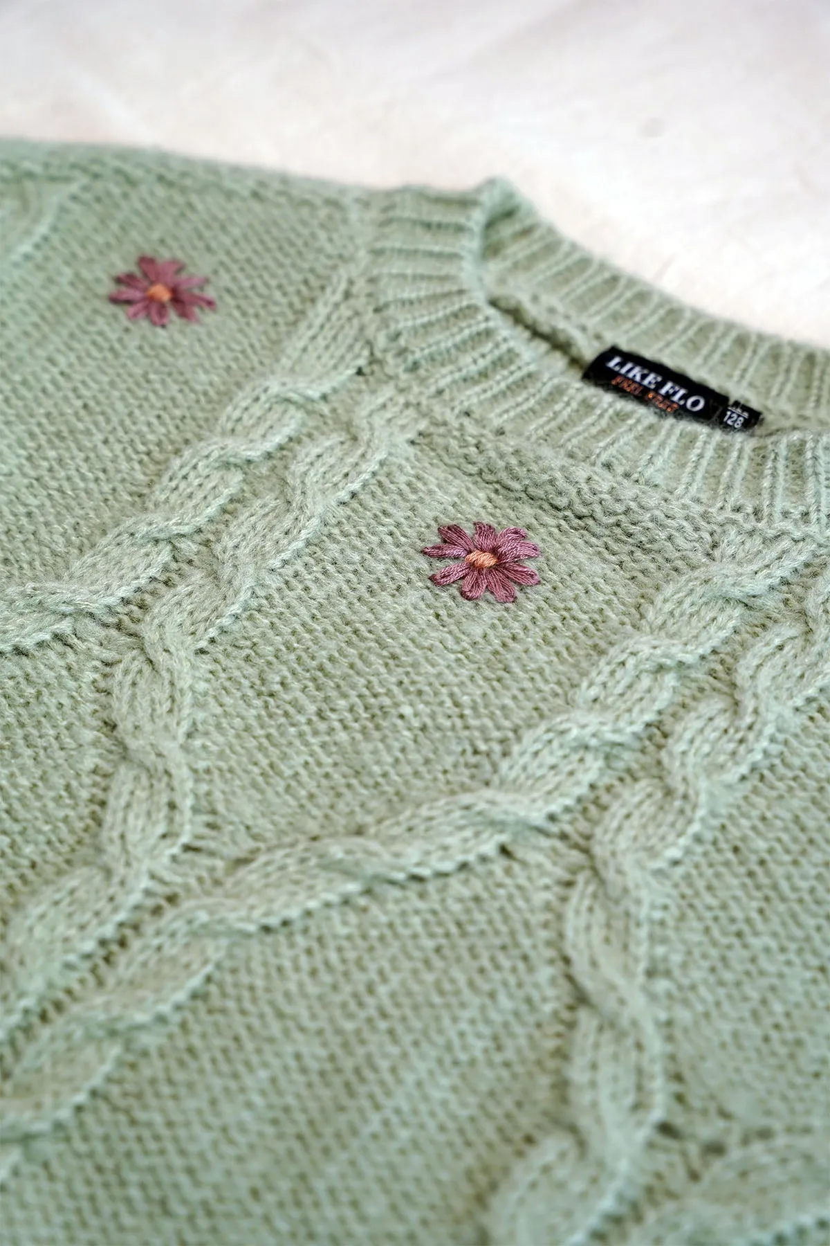 LikeFLO Sweater Daphne  Pistache