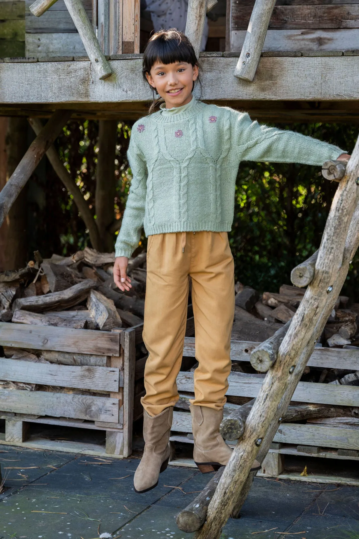 LikeFLO Sweater Daphne  Pistache