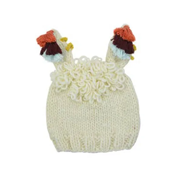 Llama Hat - Cream