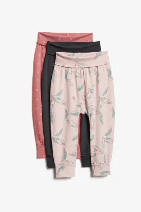 Lot de 3 leggings évolutifs - Bébé fille