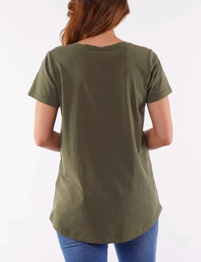 Love Somebody Tee - Khaki
