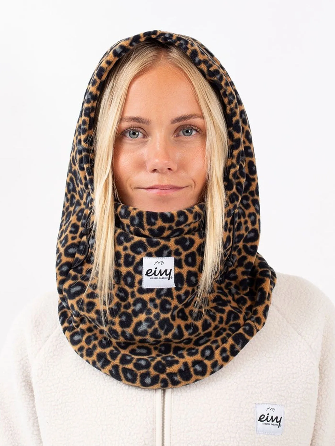 Mandy Fleece Leopard Balaclava