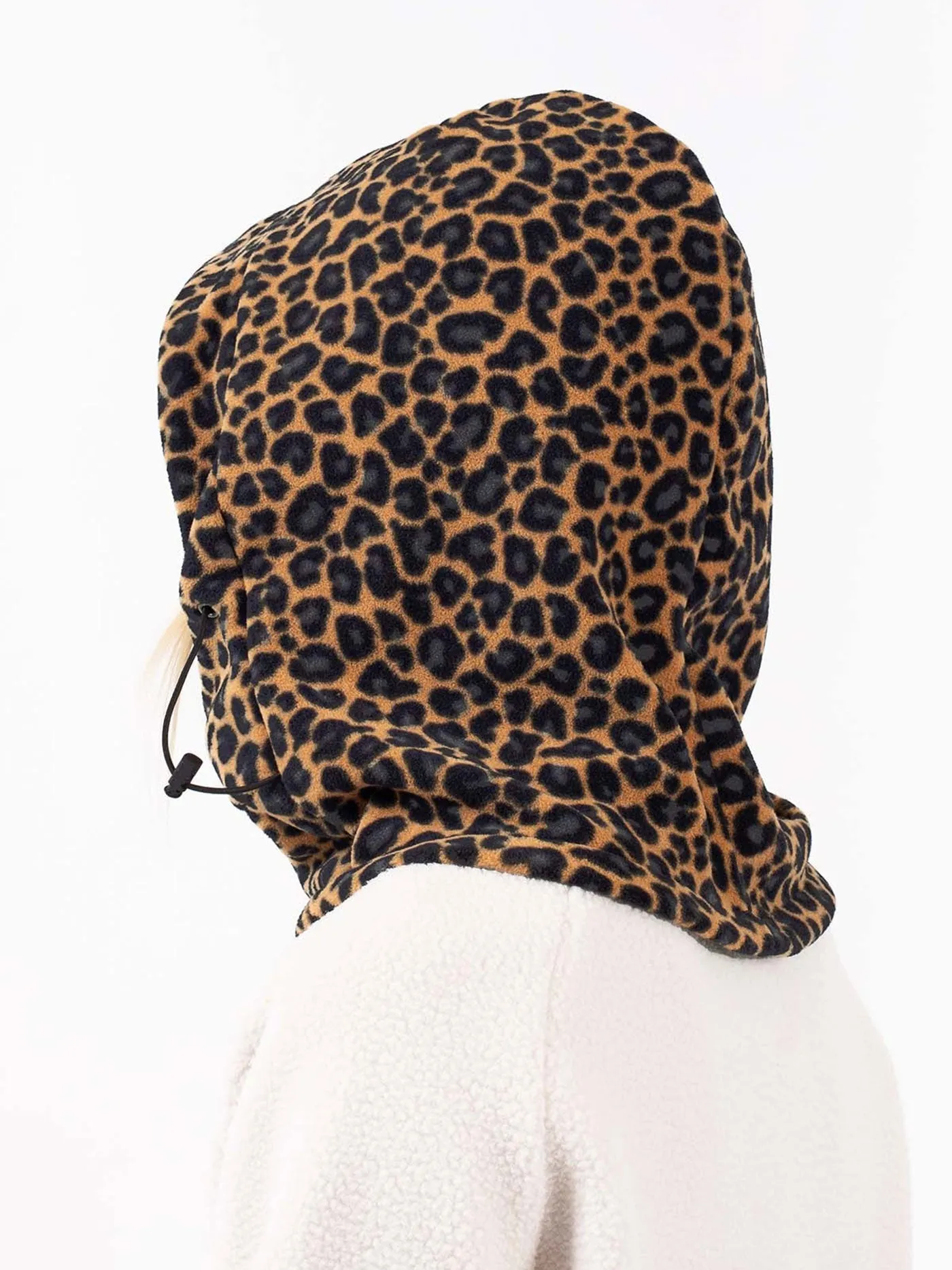Mandy Fleece Leopard Balaclava