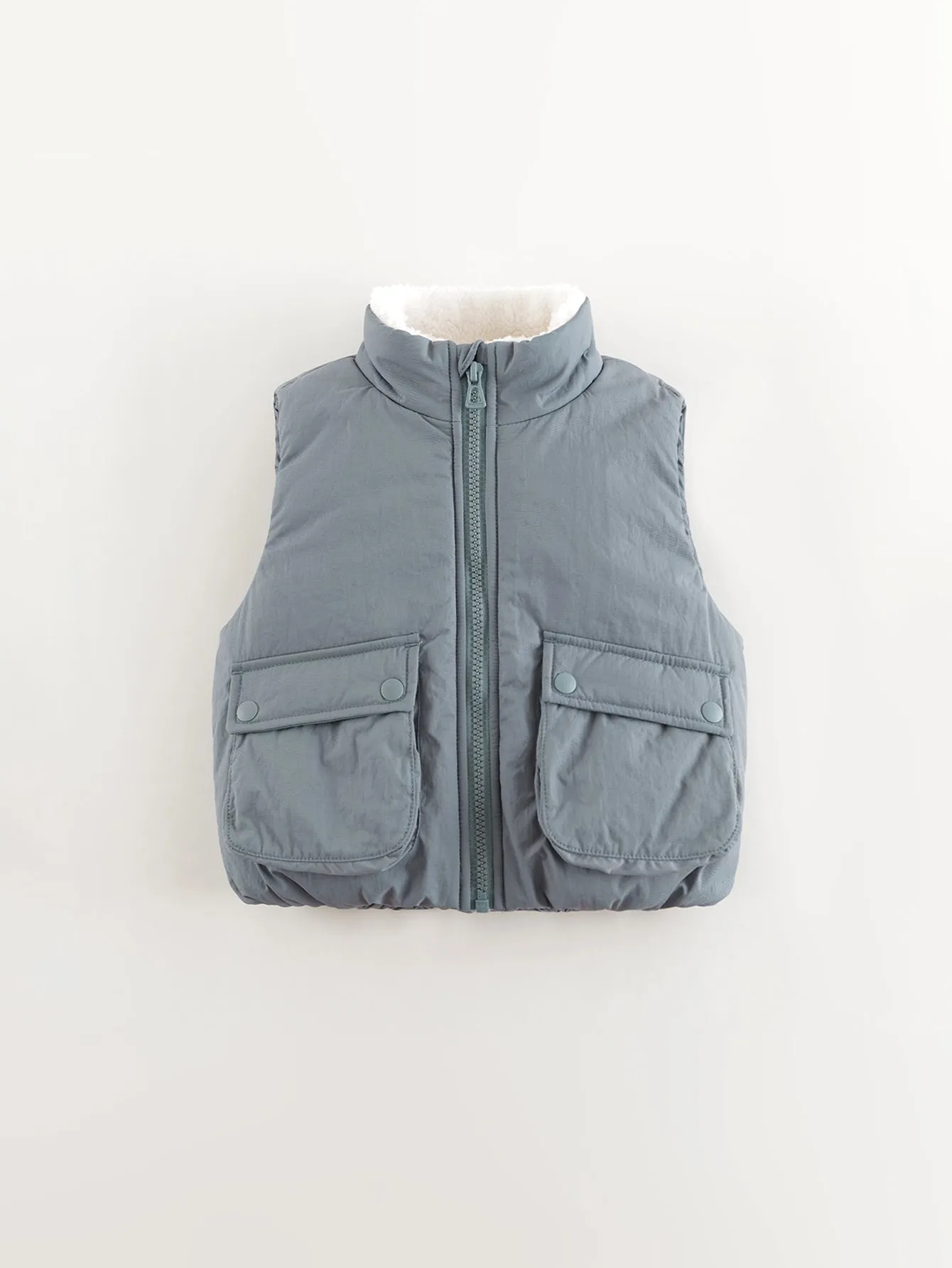 MARC & JANIE Boys Girls Padded Stand Up Vest 241516