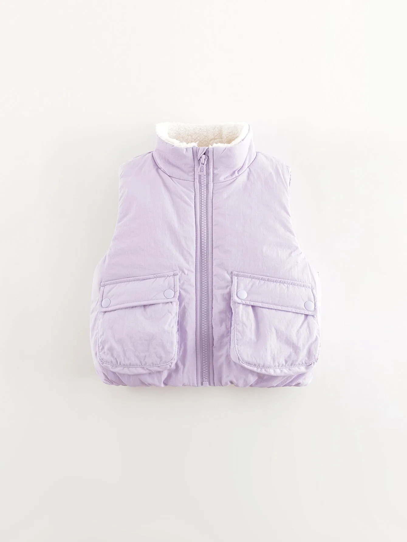 MARC & JANIE Boys Girls Padded Stand Up Vest 241516