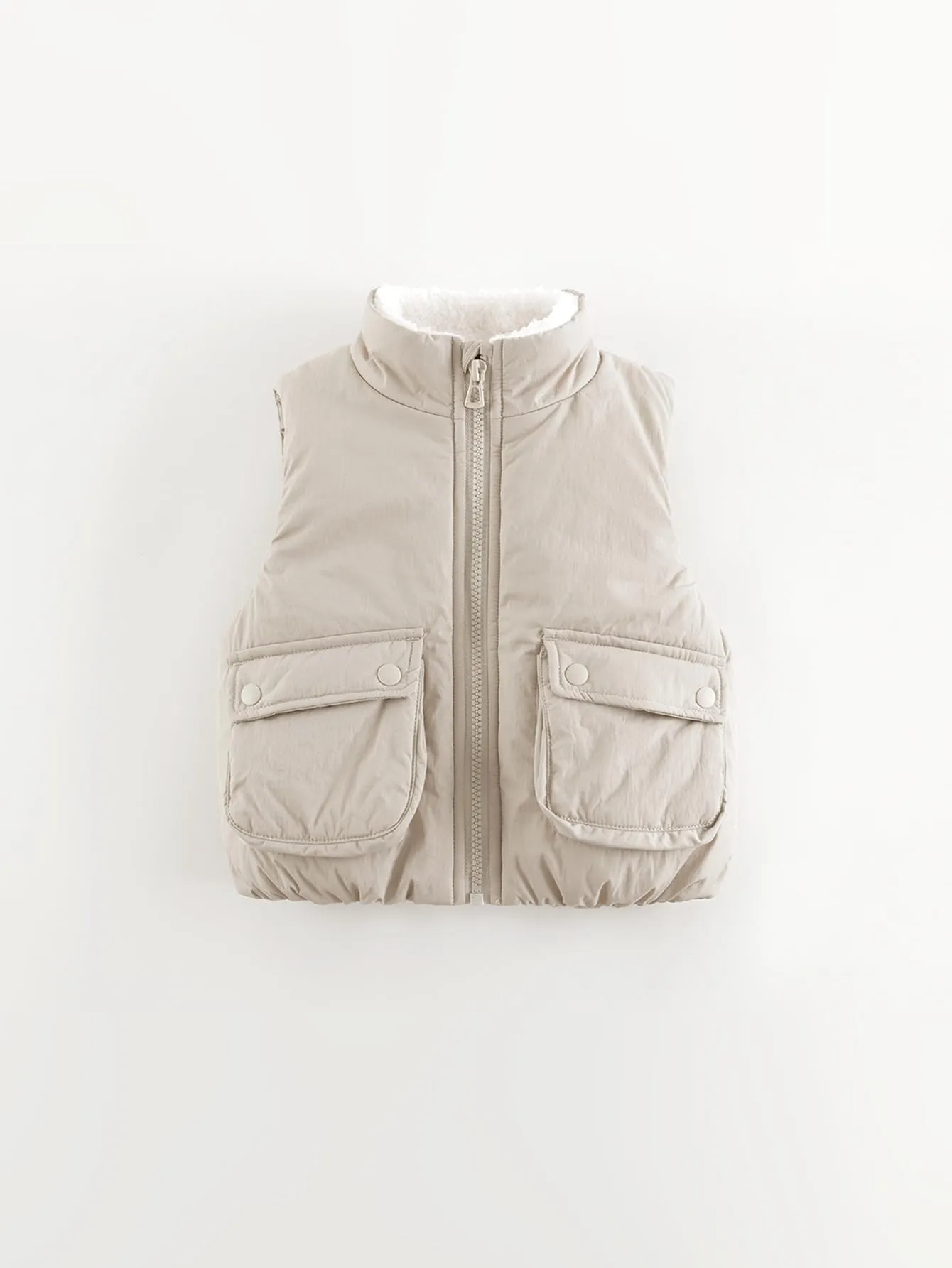 MARC & JANIE Boys Girls Padded Stand Up Vest 241516