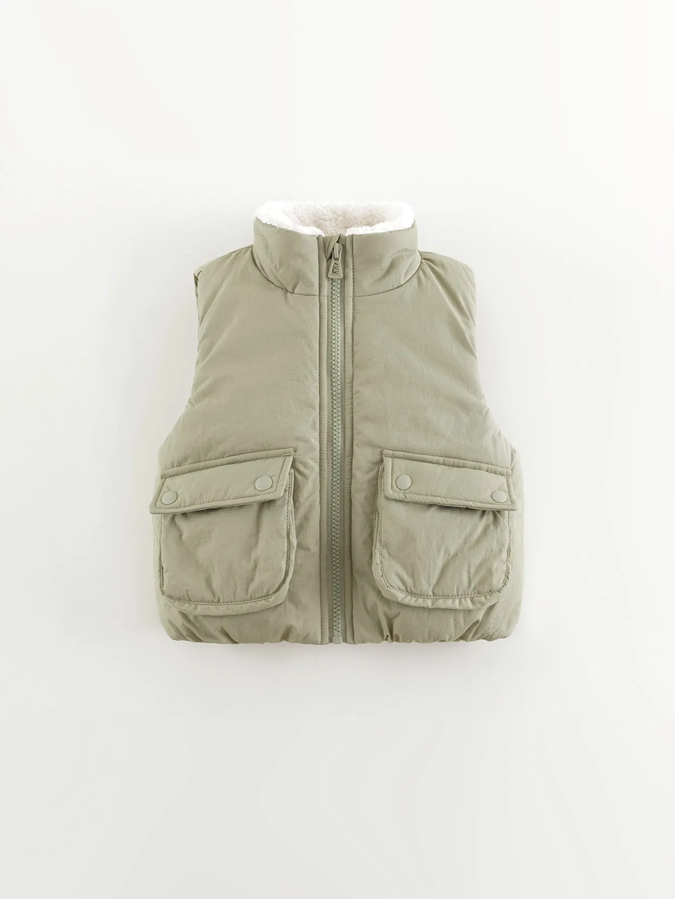 MARC & JANIE Boys Girls Padded Stand Up Vest 241516