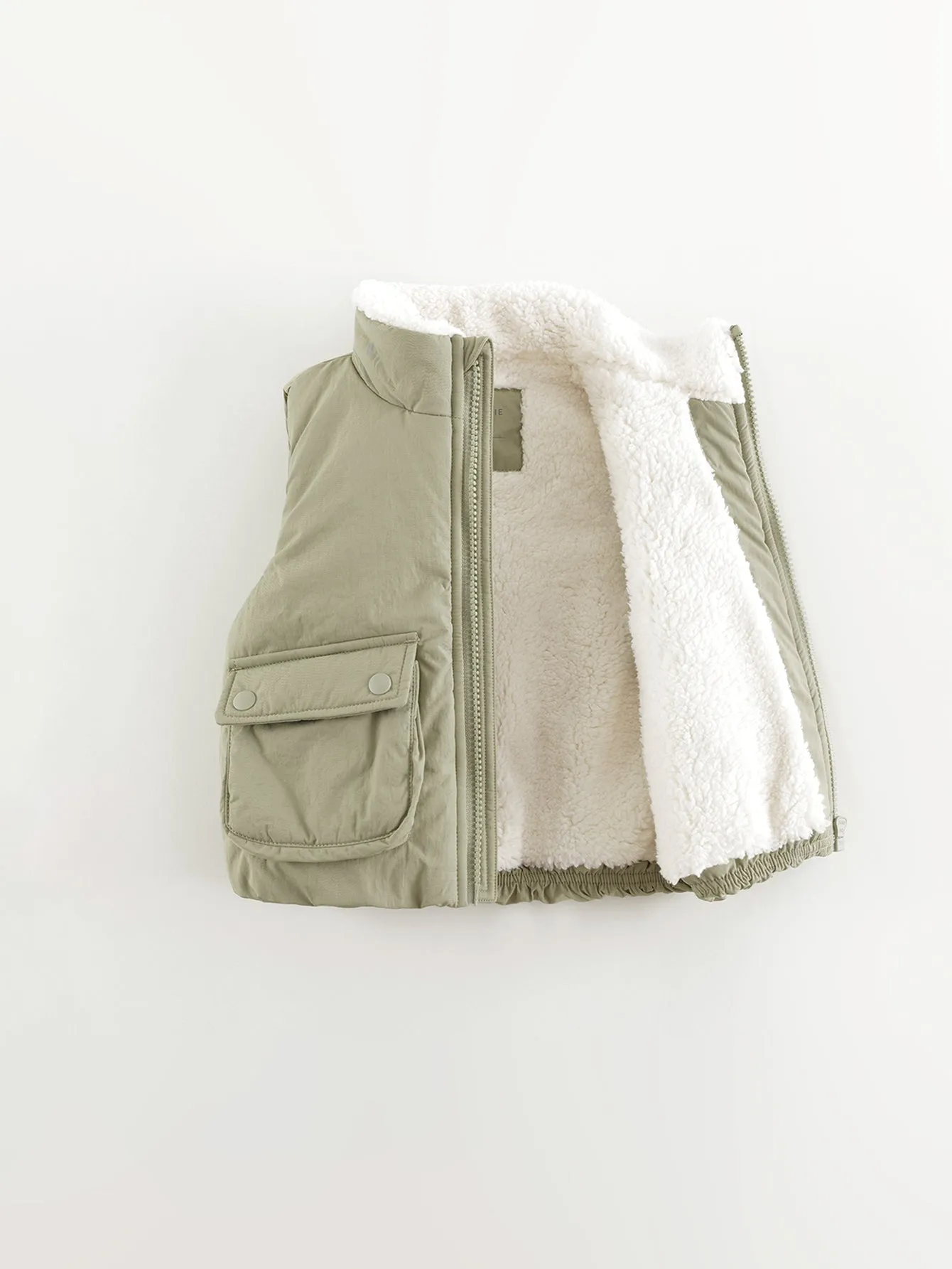 MARC & JANIE Boys Girls Padded Stand Up Vest 241516