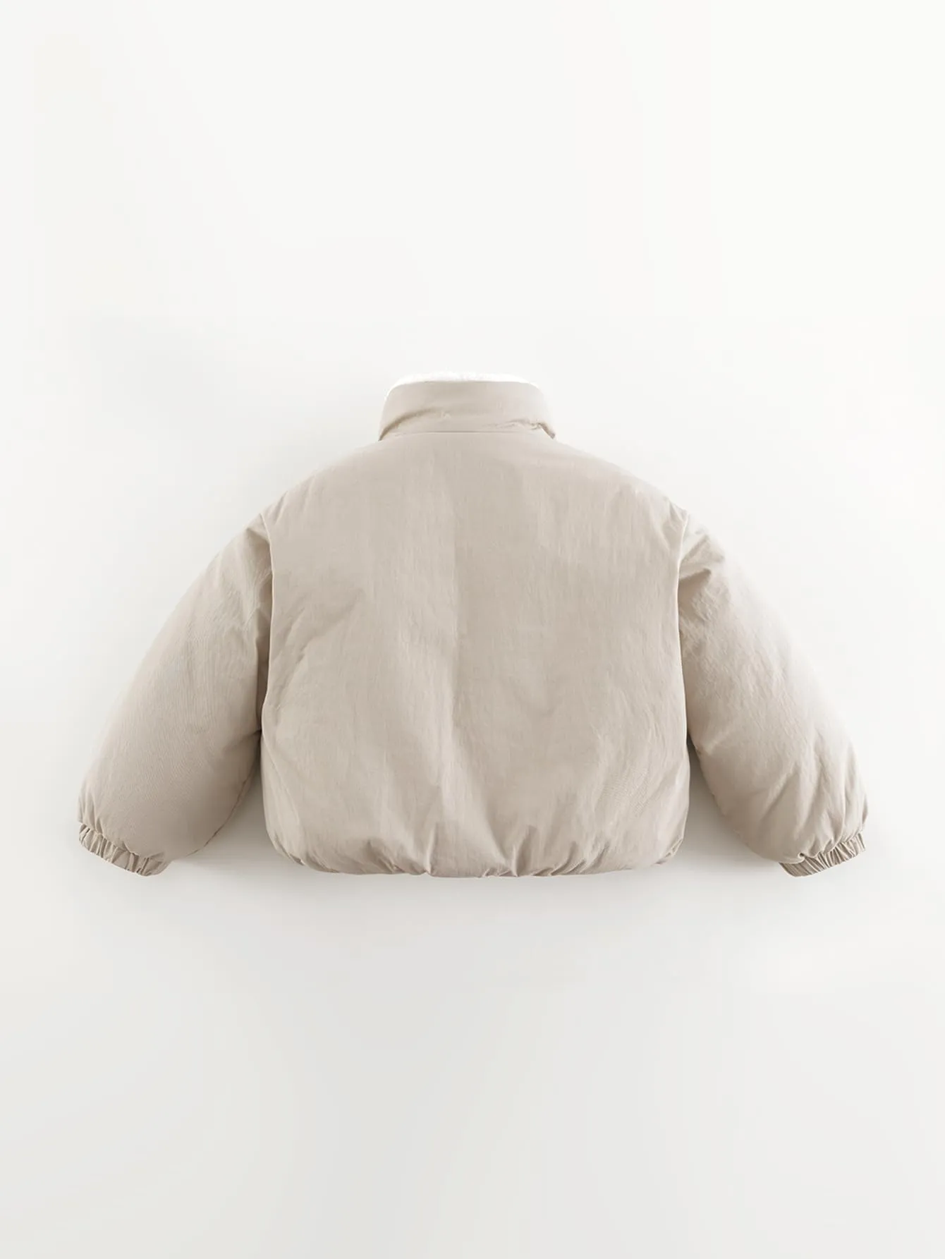 MARC & JANIE Boys Girls Padded Standing Collar Zip Up Jacket 241005