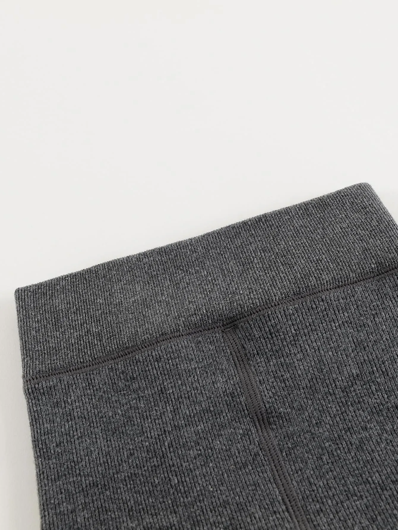 MARC & JANIE Girls Love Stretch Padded Bottoms Knitted Ribbed Pants 241653
