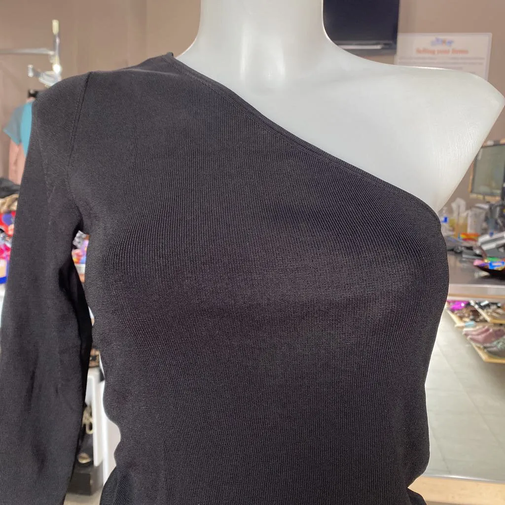 Massimo Dutti one sleeve knit top M
