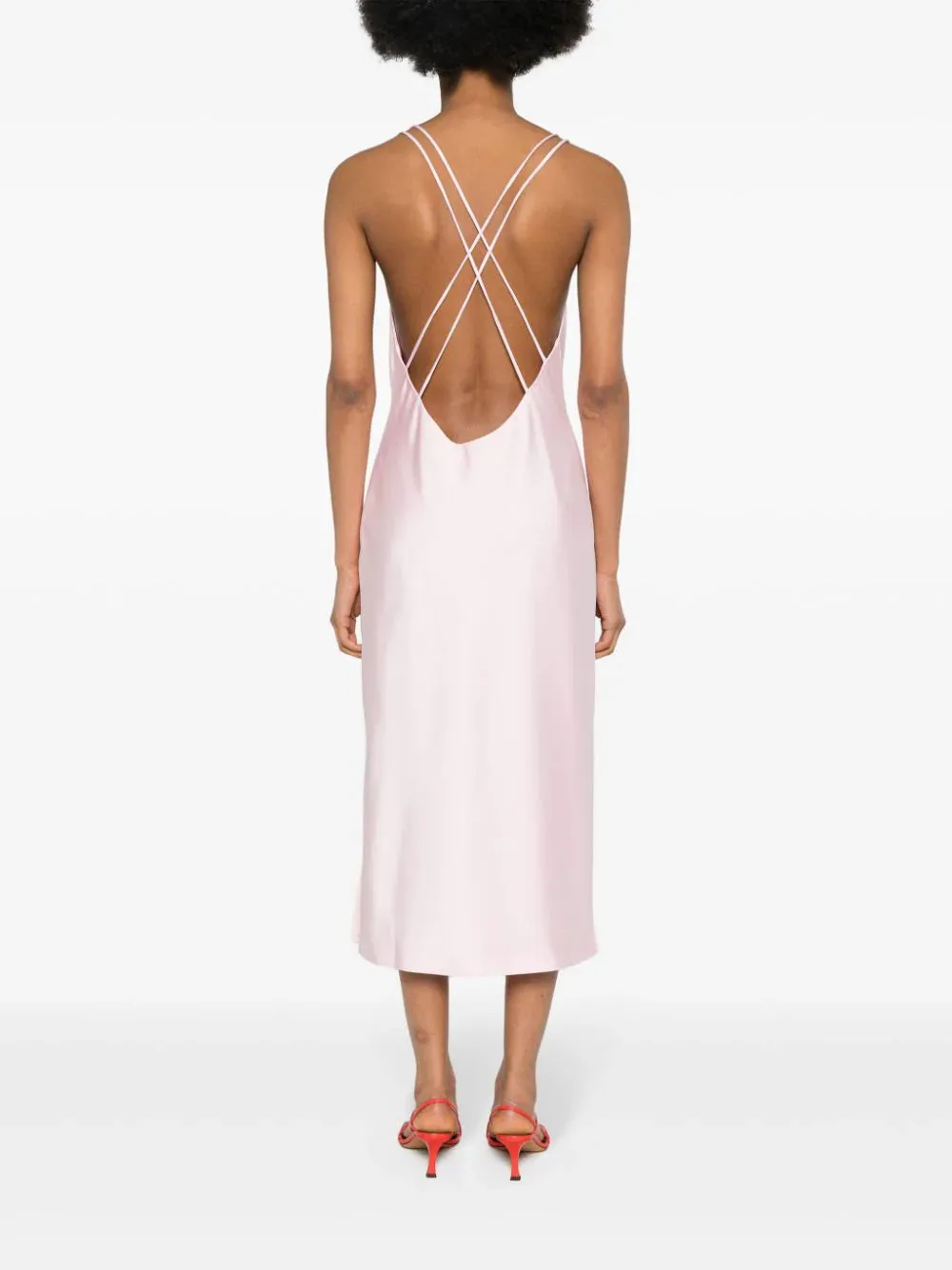 Midi slip dress