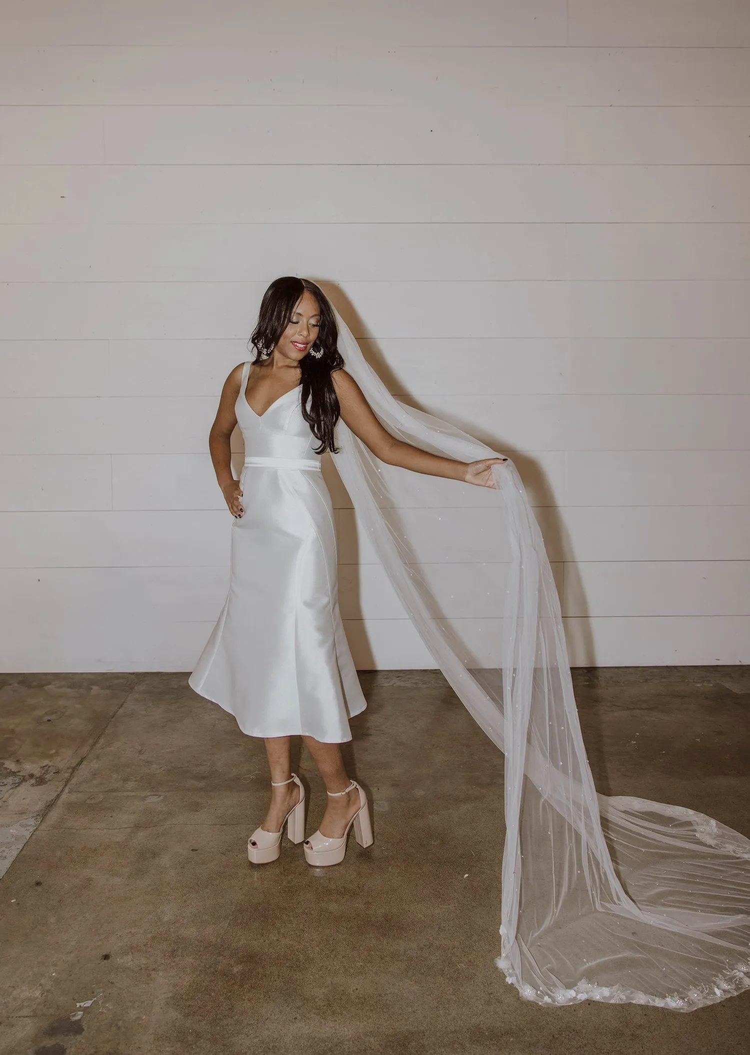 Mikado Midi Dress